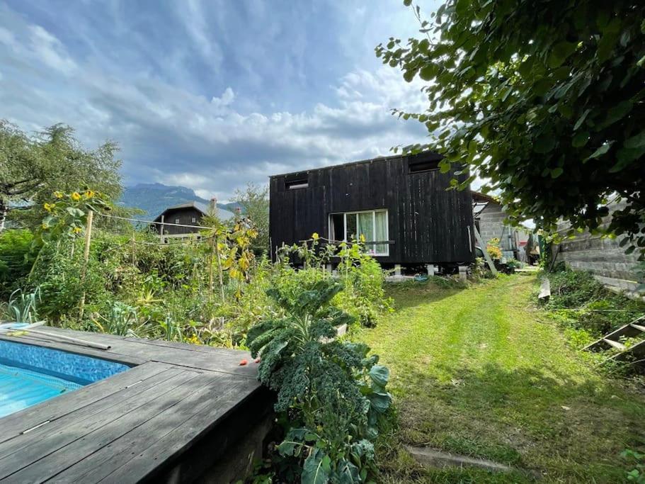 La Tiny House De Chaparon Appartement Lathuile Buitenkant foto